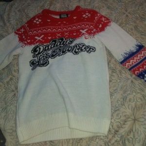 Harley Quinn suicide squad Christmas sweater